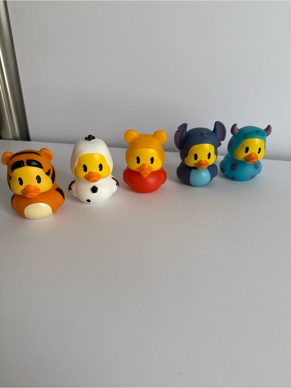 Disney Inspired Rubber Duck Character Bundle- Tigger, Olaf, Pooh, Stitch & Ducks